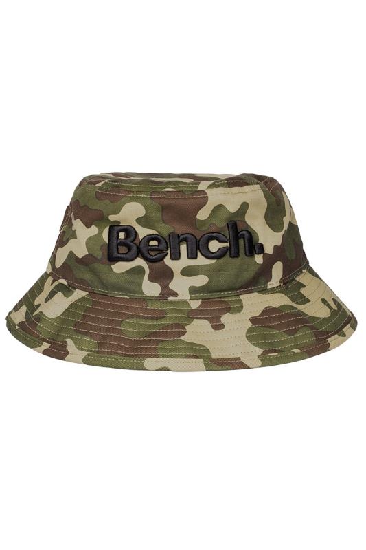 Hats dla puszystych BENCH Khaki Camo Mykonos Bucket Hat