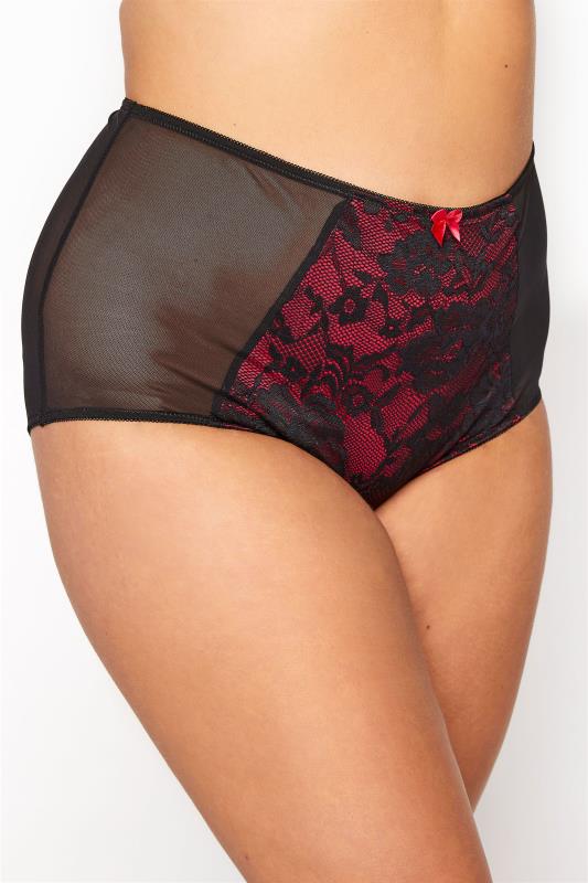 Black & Red Contrast Lace Briefs_B.jpg