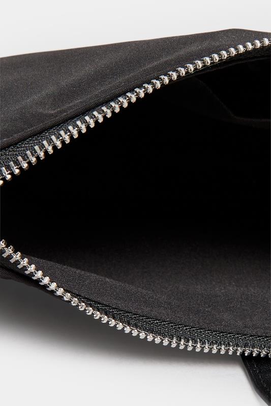 Black Front Buckle Detail Shoulder Bag 5