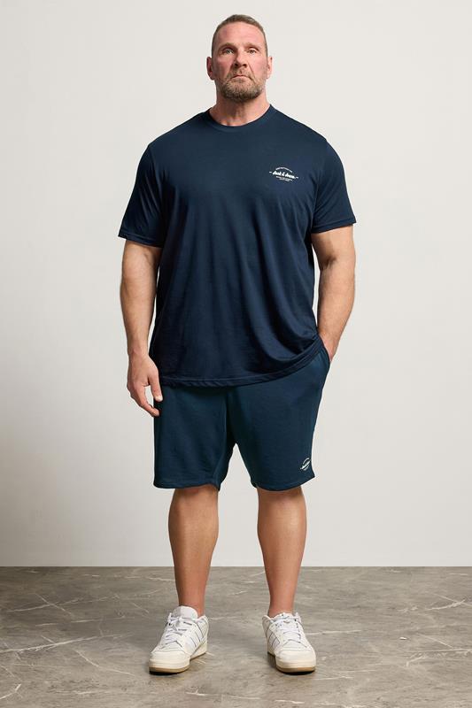  JACK & JONES Ensemble t-shirt et short bleu marine