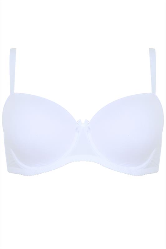 White Moulded T Shirt Bra Best Seller Yours Clothing - best selling crossed strap crop top roblox