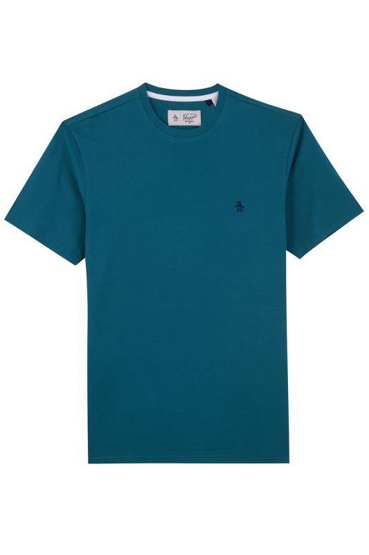 PENGUIN MUNSINGWEAR Big & Tall Teal Blue Organic T-Shirt 2