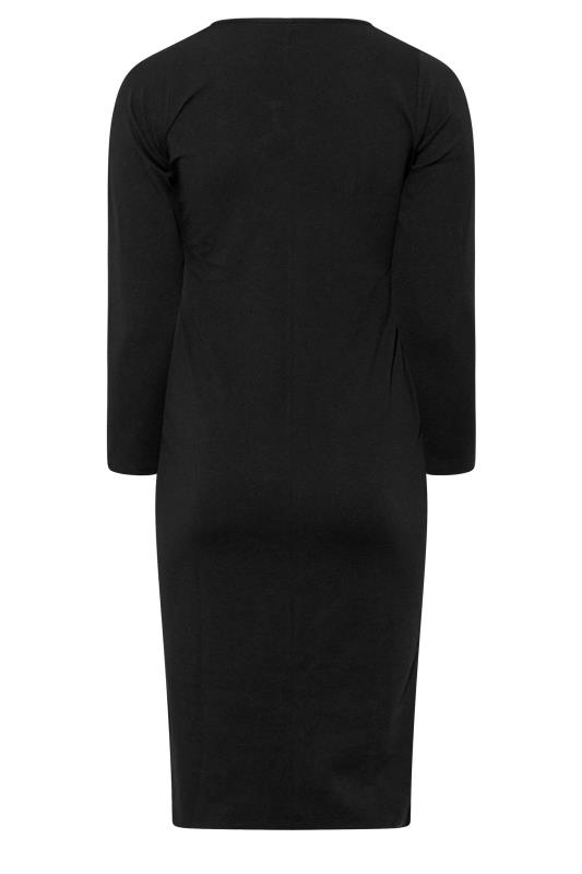 LIMITED COLLECTION Plus Size Black Cut Out Bodycon Dress | Yours Clothing 7