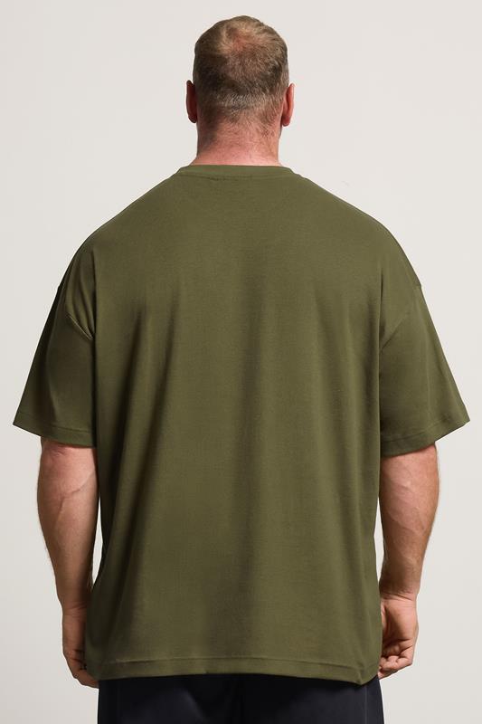 IronRhino Big & Tall Olive Green 'Rest Day' T-Shirt | BadRhino 2