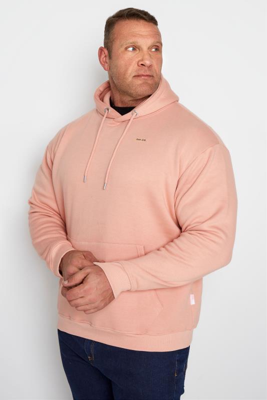 304 CLOTHING Big & Tall Pink Face Palm Hoodie 1