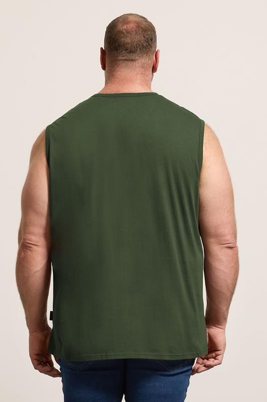 BadRhino Big & Tall Black/White/Navy/Khaki/Grey 5 Pack Muscle Vest | BadRhino 6