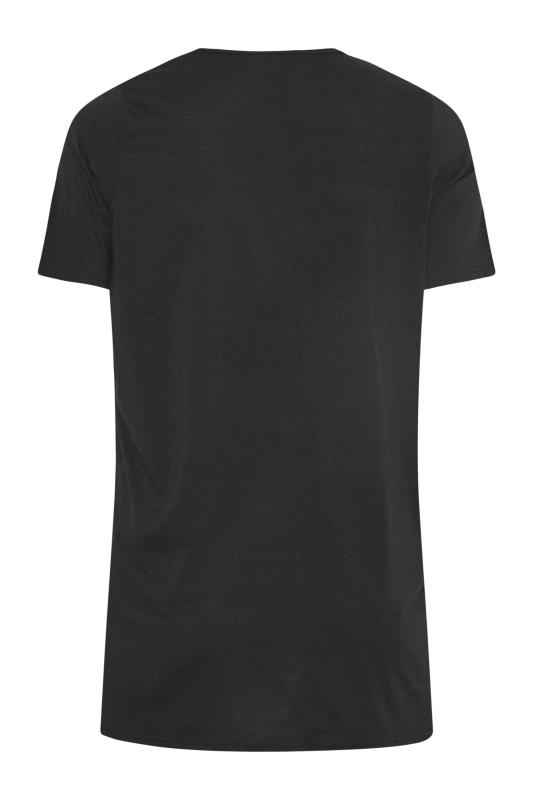 LIMITED COLLECTION Curve Black Exposed Seam T-Shirt_Y.jpg