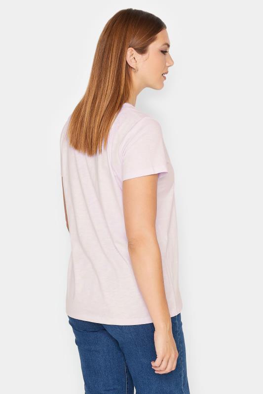 LTS Tall Womens Blush Pink Short Sleeve T-Shirt | Long Tall Sally  4
