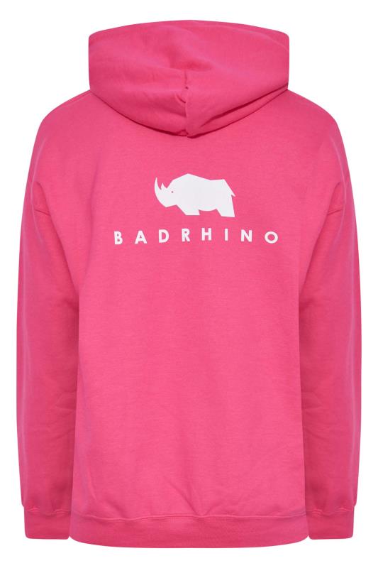 BadRhino Women's Pink Ultimate Strongman Hoodie 2