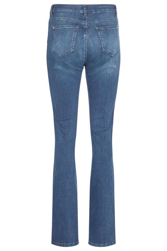 LTS MADE FOR GOOD Mid Blue Straight Leg Denim Jeans_bk.jpg