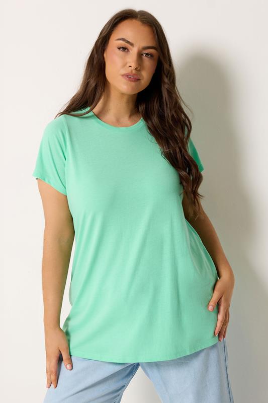  YOURS T-shirt basique essentiel menthe