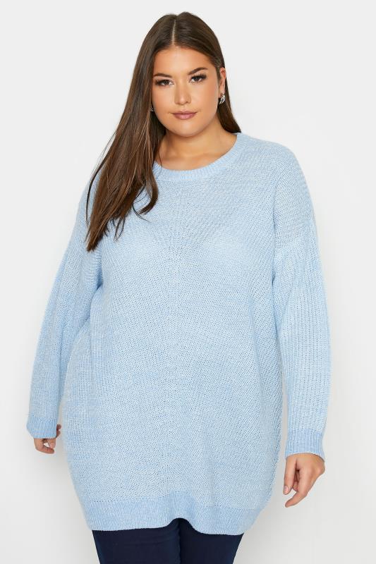Curve Blue Essential Knitted Jumper 4