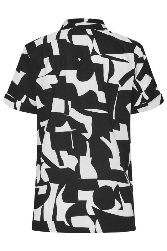 PixieGirl Black Abstract Print Shirt | PixieGirl  7