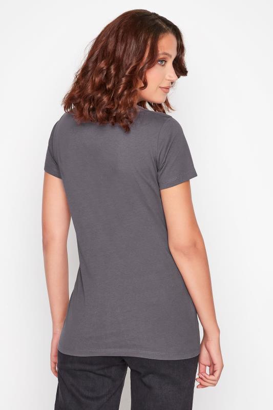 Tall Women's Grey 'Own Your Destiny' Slogan T-Shirt | Long Tall Sally  3