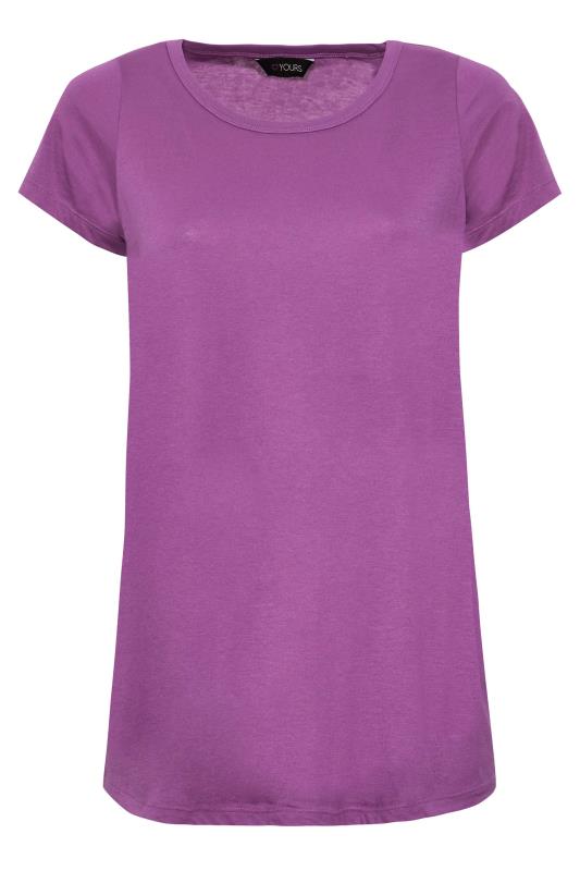 3 PACK Plus Size Purple & Pink T-Shirts | Yours Clothing 10
