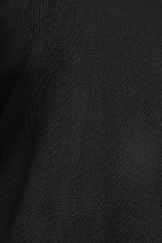 Petite Black Broderie Anglaise Puff Sleeve T-Shirt | PixieGirl  7