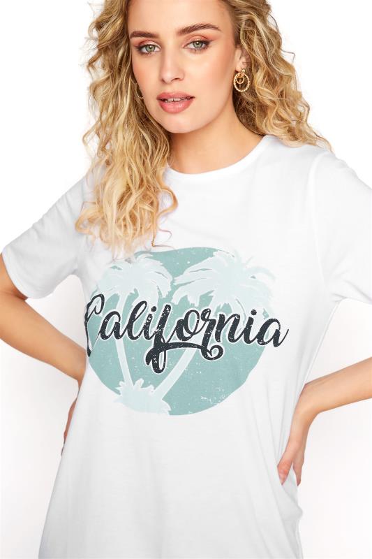 LTS Tall White 'California' Slogan T-Shirt_D.jpg