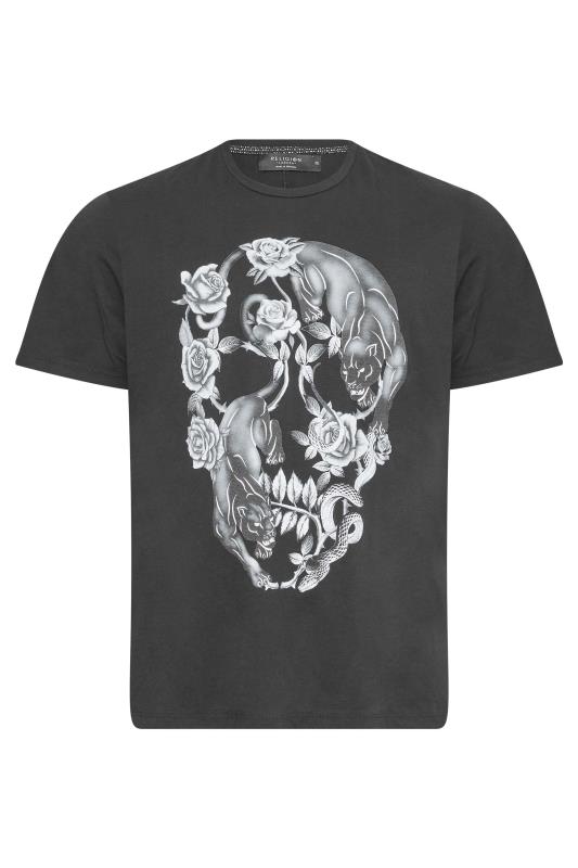 RELIGION Big & Tall Black Panther Skull T-Shirt_X.jpg