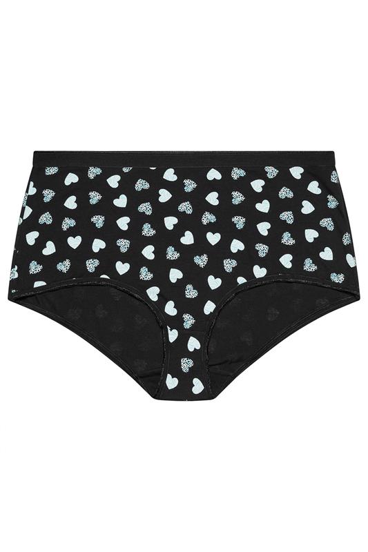 YOURSET 5 PACK Plus Size Blue Animal Star Full Briefs | Yours Clothing 8