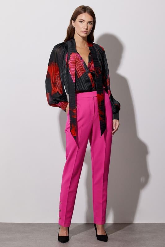 STAR Hot Pink Tailored Trousers | StarByJM 1