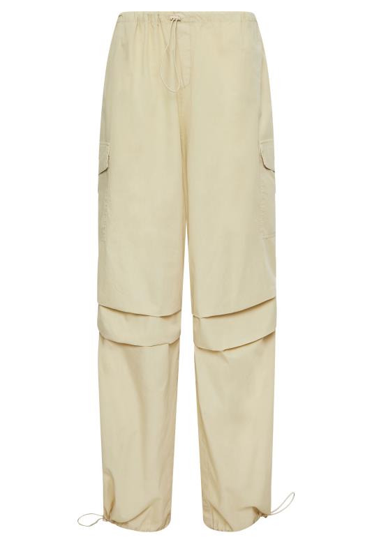 LTS Tall Women's Stone Brown Parachute Trousers | Long Tall Sally 1