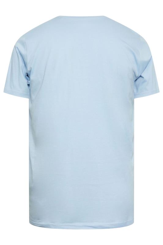BadRhino Big & Tall Blue 'California' Camper T-Shirt | BadRhino 5