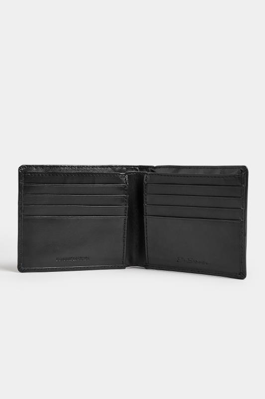 BEN SHERMAN Black Leather 'Dennison' Bi-Fold Wallet | BadRhino 2