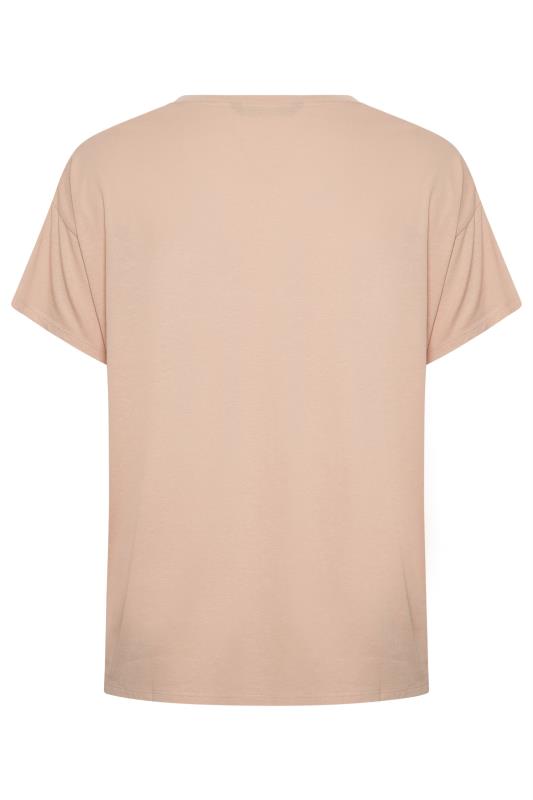 LIMITED COLLECTION Plus Size Pink Utility Pocket T-Shirt | Yours Clothing 7