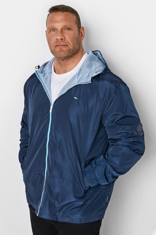Plus Size  BadRhino Blue Lightweight Jacket