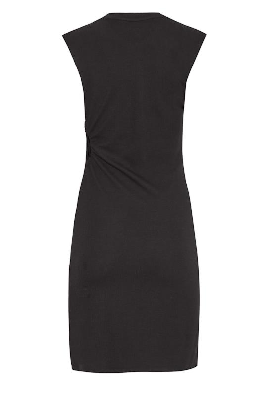 LTS Tall Women's Black Cut Out Side Detail Dress | Long Tall Sally 7