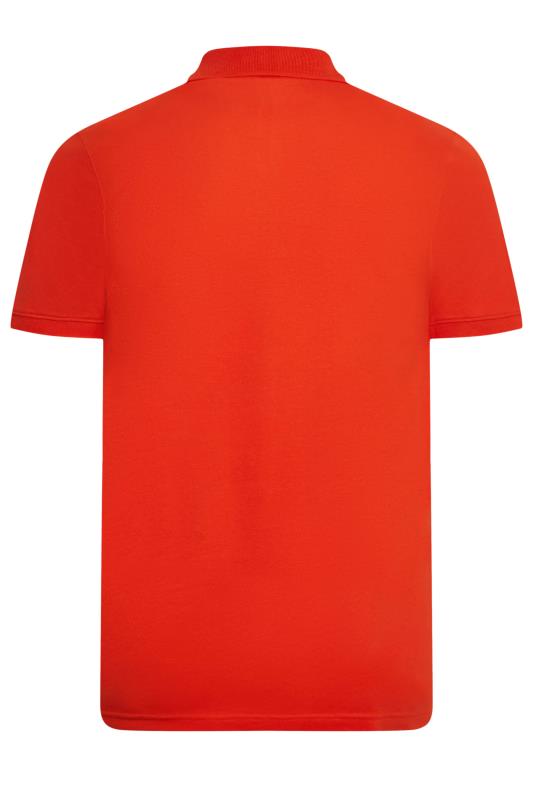 BadRhino Big & Tall Black/Sailor Blue/Fire Orange 3 Pack Polo Shirts | BadRhino 10