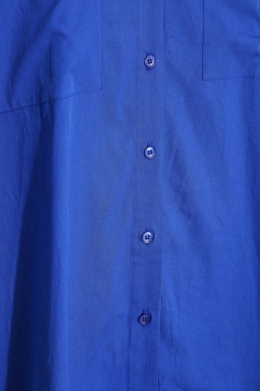 LIMITED COLLECTION Curve Cobalt Blue Midi Shirt Dress 5
