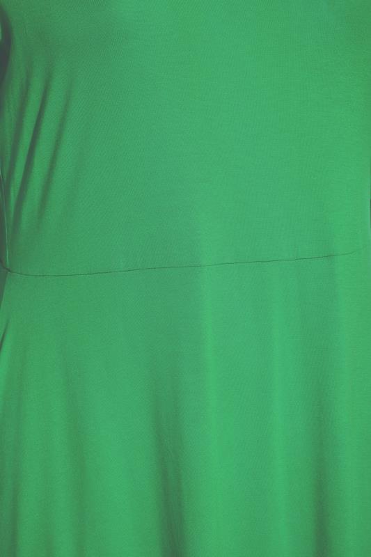 LIMITED COLLECTION Curve Green Keyhole Peplum Top_Z.jpg