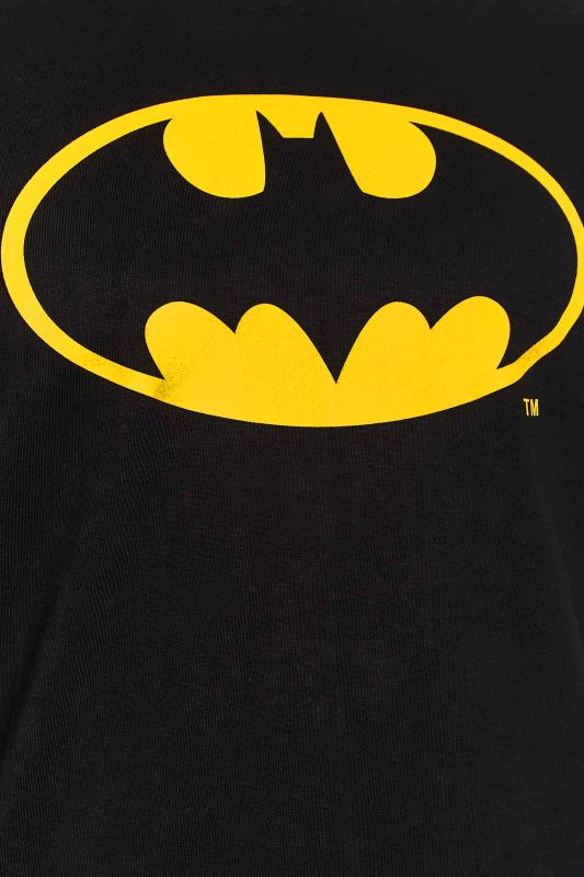 BadRhino Big & Tall Black Batman Printed T-Shirt 4