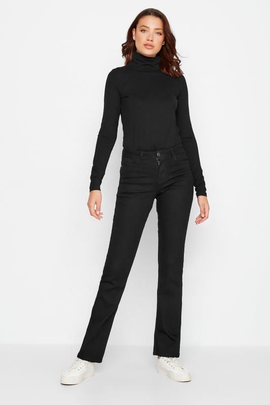 LTS Black RAE Bootcut Jeans | Long Tall Sally 2