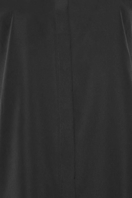 YOURS Plus Size Black Short Sleeve Shirt | Yours Clothing 7