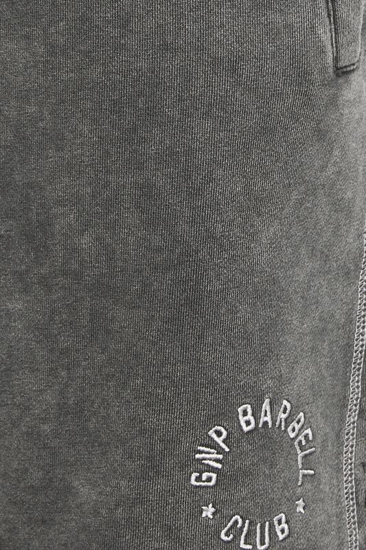 GNP Big & Tall Grey Logo Shorts | BadRhino 4