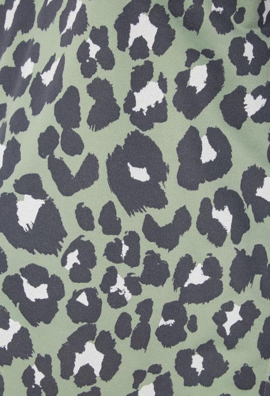 BUMP IT UP MATERNITY Curve Sage Green Leopard Print Sweatshirt_S.jpg
