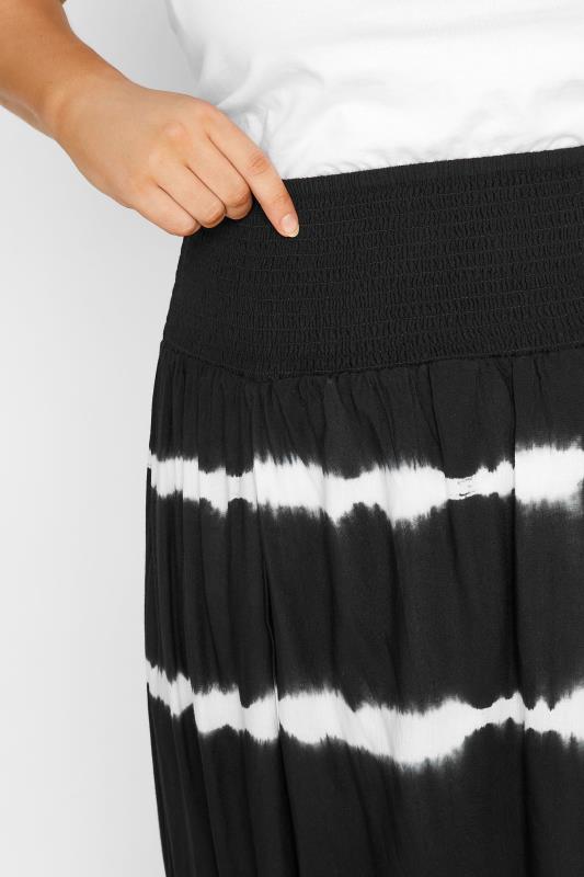 Curve Black Tie Dye Maxi Tulip Skirt 3