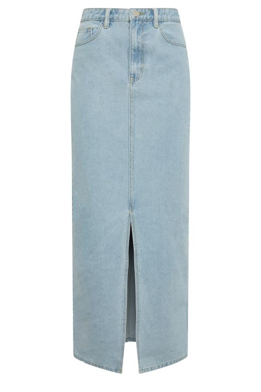 LTS Tall Blue Denim Split Maxi Skirt | Long Tall Sally  5