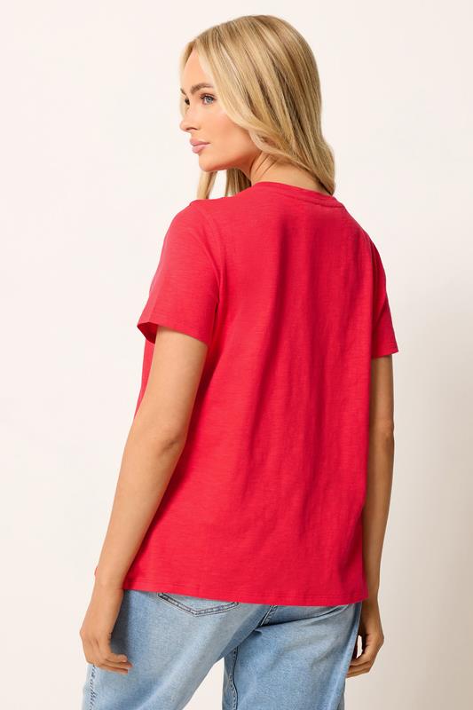 M&Co Red Sardines Graphic Print Cotton T-Shirt | M&Co 4