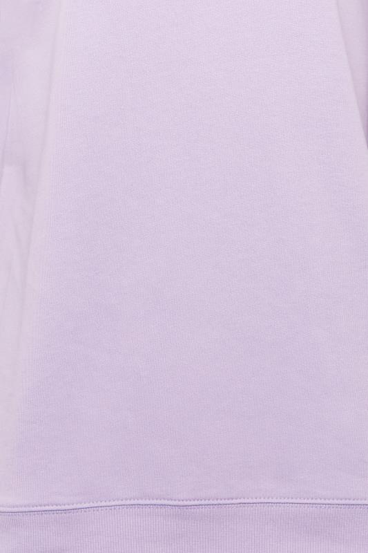 LTS Tall Lilac Purple Long Sleeve Sweatshirt | Long Tall Sally  5