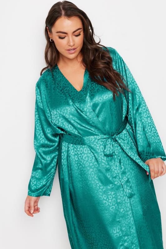 Plus size silky robe best sale