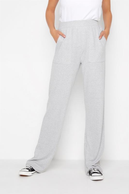 Tall  LTS Grey Soft Touch Straight Leg Joggers