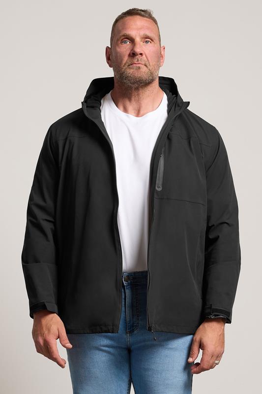 BadRhino Big & Tall Black Waterproof Jacket | BadRhino 1