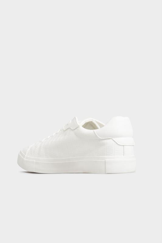 LTS White Croc Lace Up Trainers_E.jpg