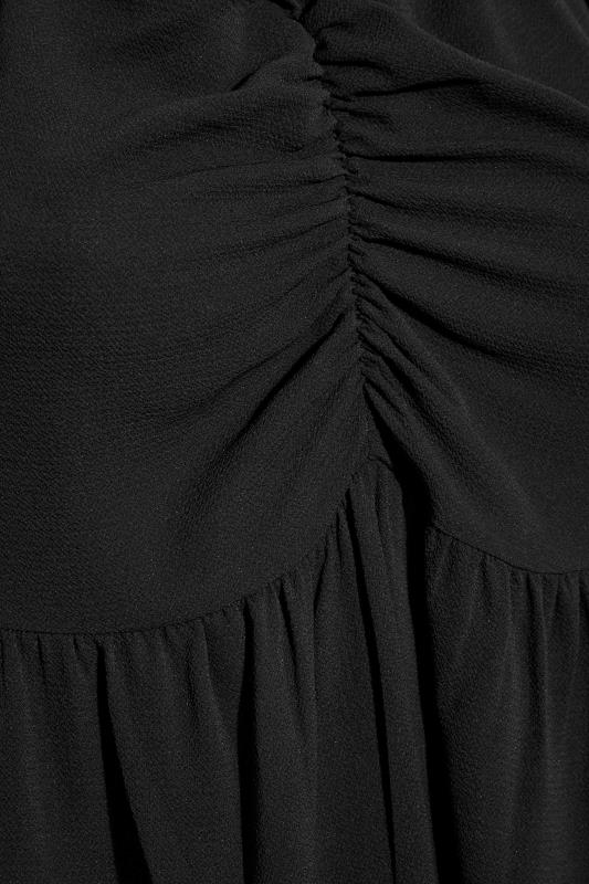 LIMITED COLLECTION Plus Size Black Ruched Blouse | Yours Clothing 5