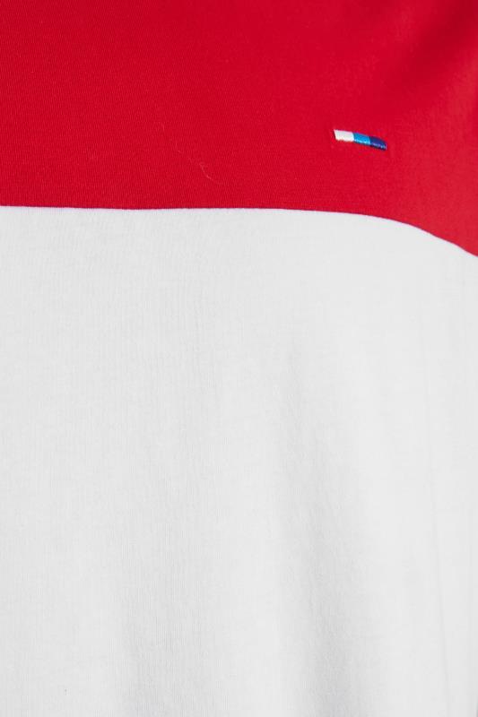 BadRhino Big & Tall Red Cut & Sew T-Shirt 4