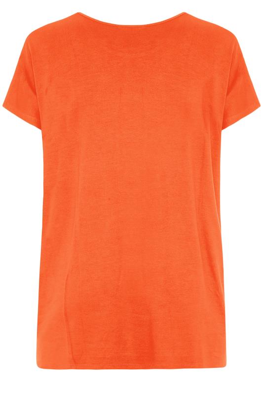 Orange Grown On Short Sleeve T-shirt_BK.jpg