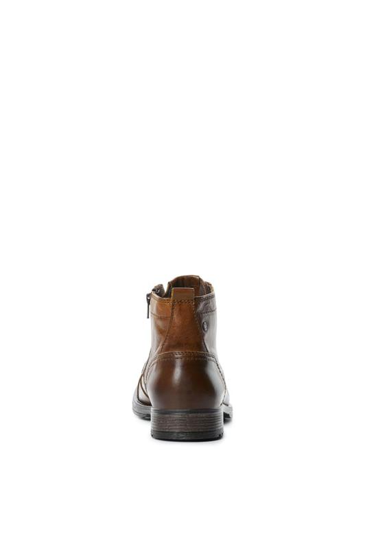 JACK & JONES Brown Lace-Up Ankle Boots 4